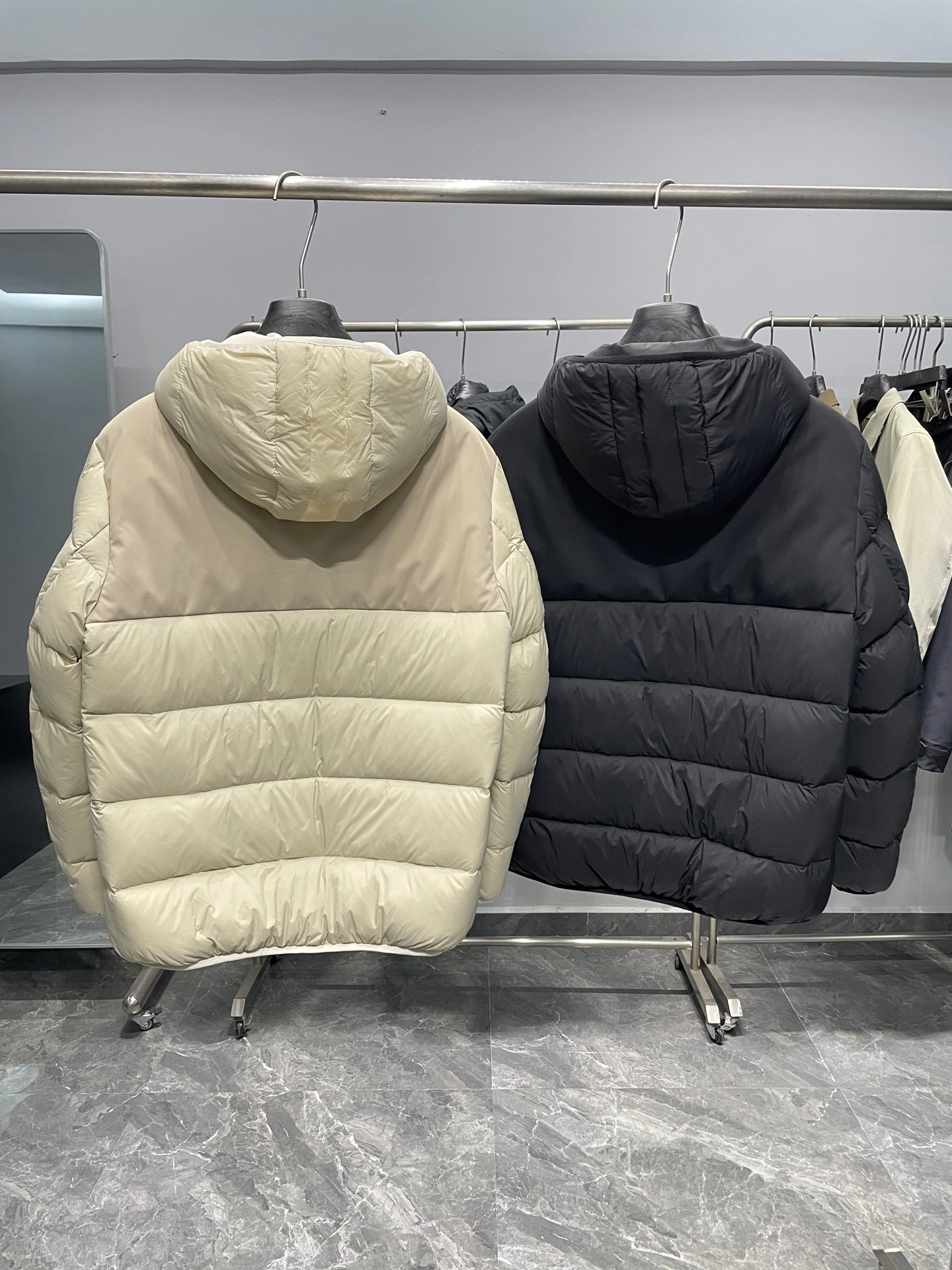 wg.luxury-- 7o9385r Down jacket nylon 2colour item: E-F000J1309-2